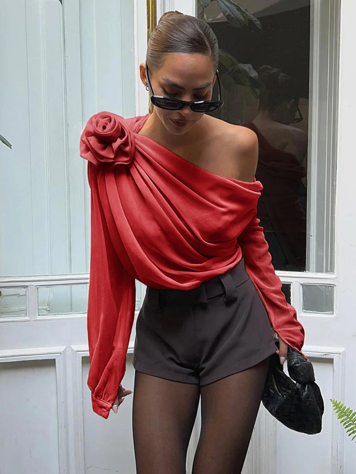 חולצה אסימטרית