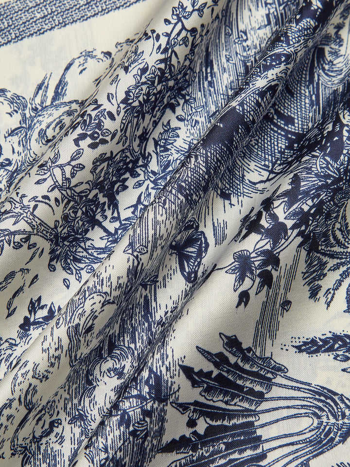 צעיף דגם לנדסקייפ סקוויר