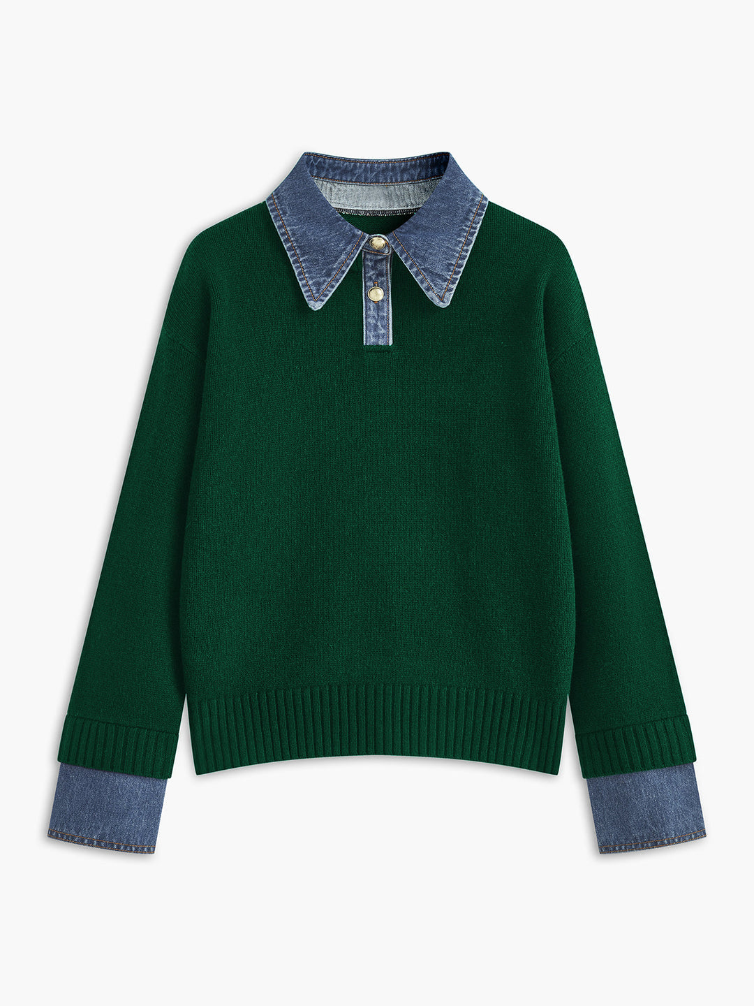 סוודר ג׳ינס 2 ב-1