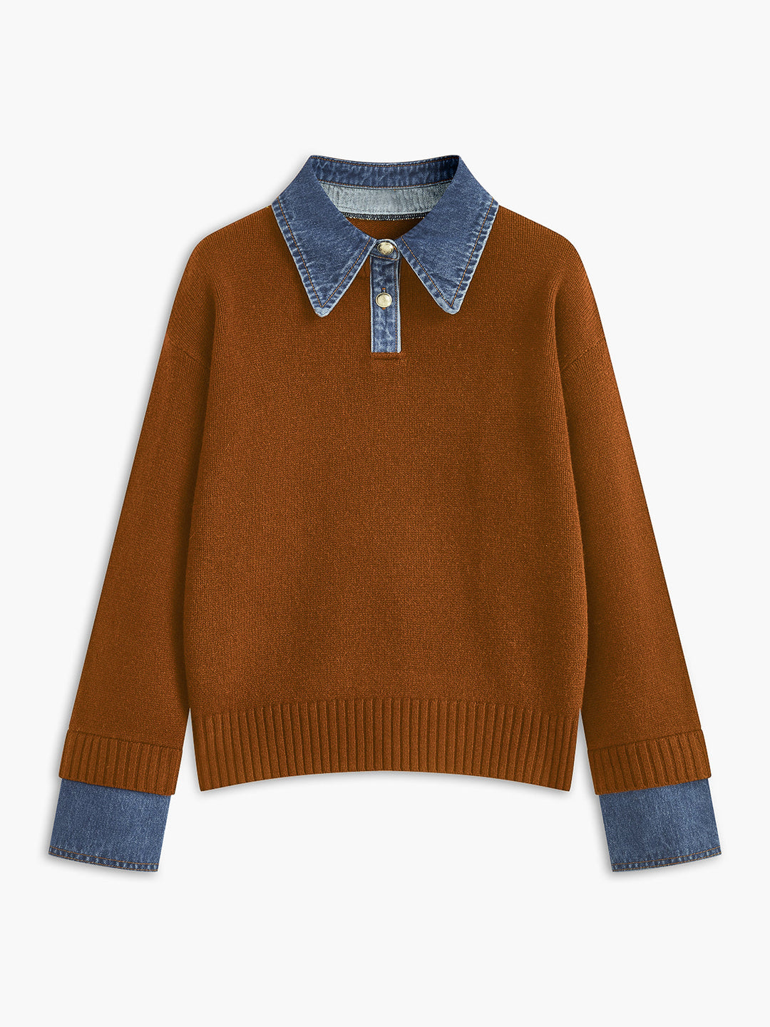 סוודר ג׳ינס 2 ב-1