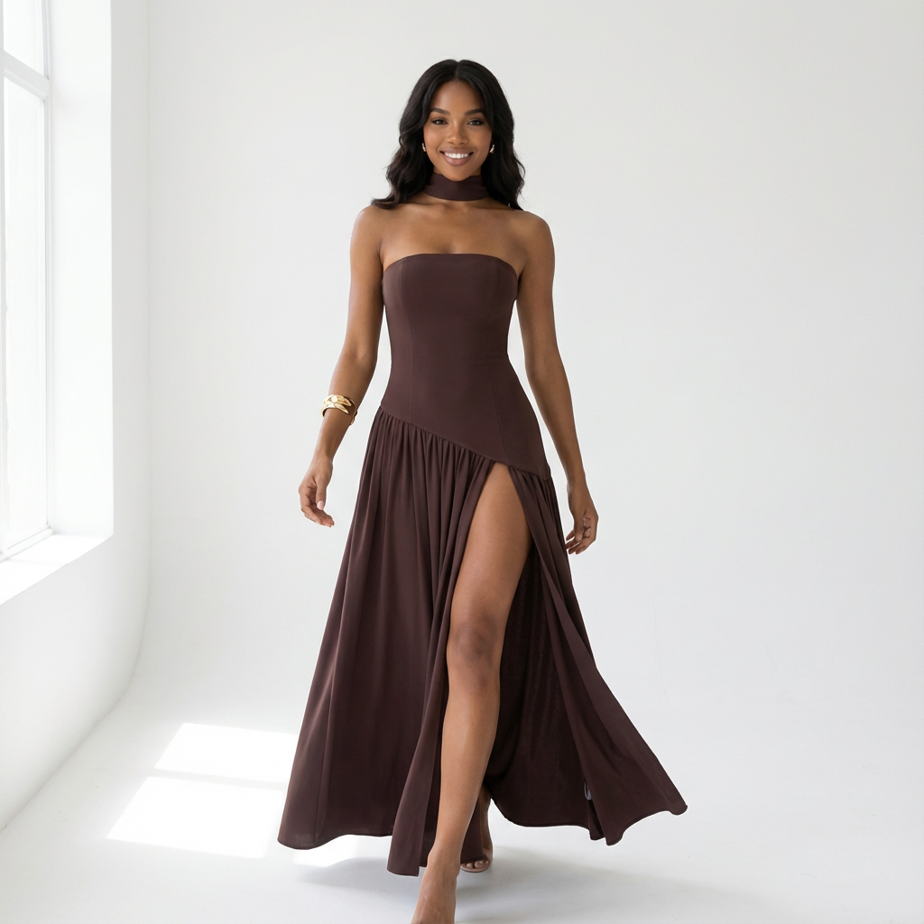 שמלת דגם מונה